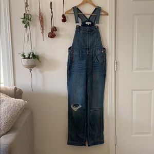 Madewell Boyfriend Overalls